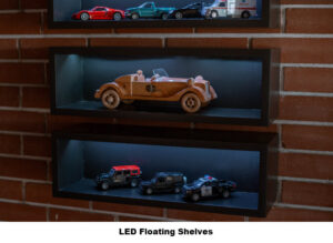 LED Floating Shelves